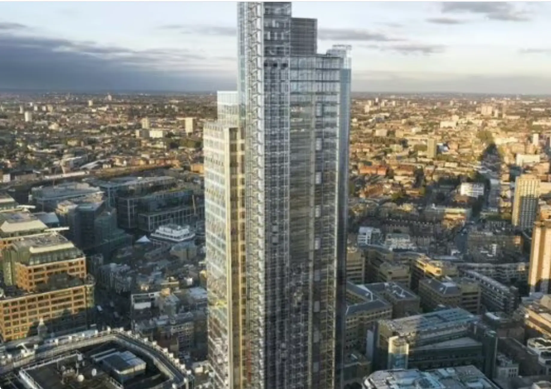 City of London tower housing the workshop venue